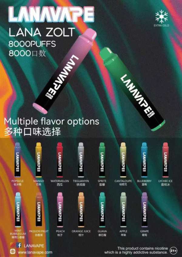 獨家新品🔥LANA ZOLT 拋棄式8000口